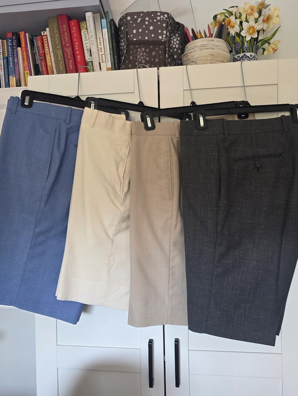 Lot of 4 Corporate Image Mens Size 35 Golf Shorts EUC